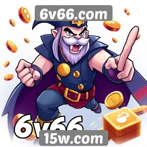 Variedade de jogos disponíveis em 6v66.com